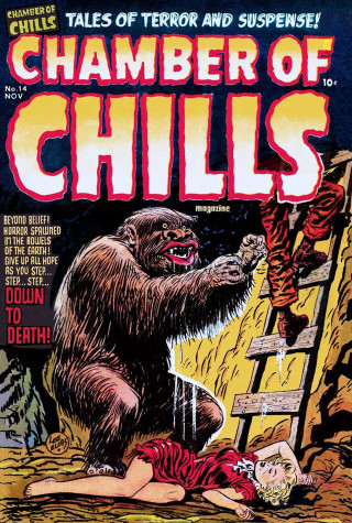 Gorilla woman ladder comic book - free animals wallpaper for mobile