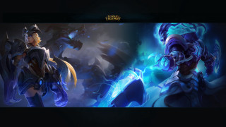 Women armor dark background blue - armor free wallpaper