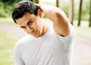 Man white shirt posing park - cicely free wallpaper for desktop