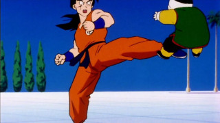 Cartoon character kick air fight - action pose free wallpaper for desktop