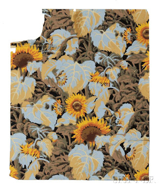 Sunflowers white background blue yellow - a picture of a bunch free wallpaper for mobile