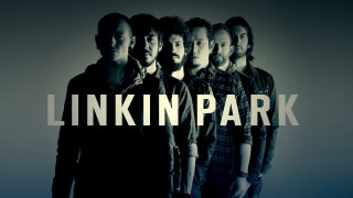 Group men blue background linkinpark - free neon wallpaper for desktop
