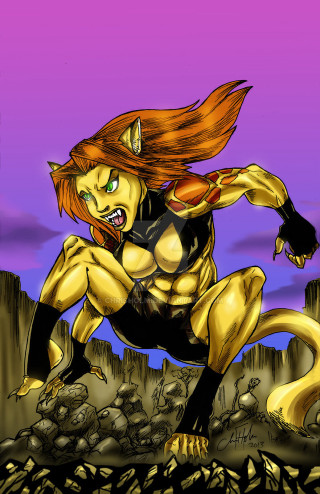 Cartoon woman demon body demon - a cartoon of a woman free wallpaper for mobile