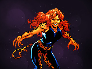 Redhair leopardbody dancing air constellation - alan davis free wallpaper