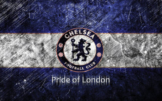 Chelsea logo blue white pride - abstract expressionism free wallpaper