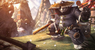 Cartoon character baseball bat field - chen chi free wallpaper