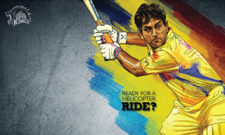 Man holding bat rainbow background - ready free wallpaper