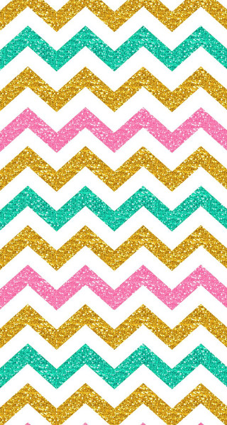 Chevroned pattern gold glitter pink - gold glitter free wallpaper