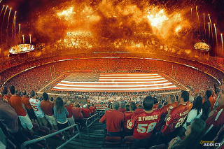 Stadium crowd game big screen - a game free wallpaper