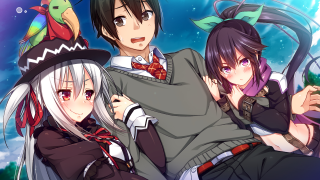 Anime characters sky background clouds 13 - a sky background free wallpaper for desktop