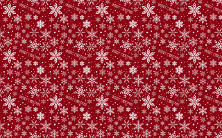 Red white snowflake pattern snowflakes - plain background free wallpaper for desktop