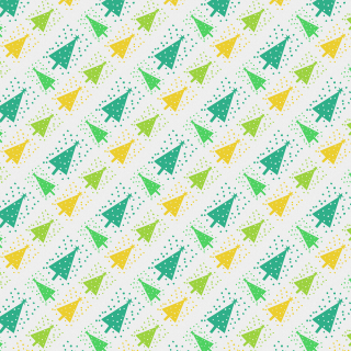 Trees pattern white background dots - plain background free wallpaper for tablet
