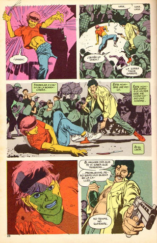 Comic strip gun multiple boys - benjamin marra free wallpaper