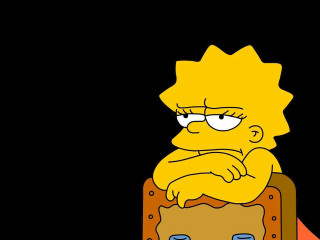 Cartoon character sitting suitcase frown - angry free wallpaper