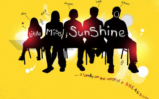 Group people bench little miss - them in front free wallpaper