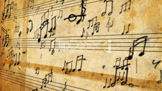 Musical notes wall clock image - musical note free wallpaper