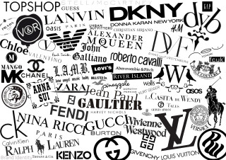 Typogramic typefaces collection black white - fashion free wallpaper