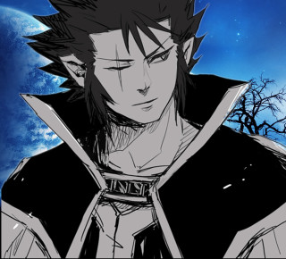 Man black hair sword hand - andor basch free wallpaper for tablet