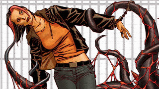 Man snake neck fence comic - tentacle free wallpaper