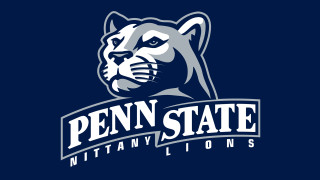 Penn state logo blue background 3 - a tiger free wallpaper for desktop