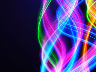 Colorful abstract background lines curves 5 - the dark background free wallpaper