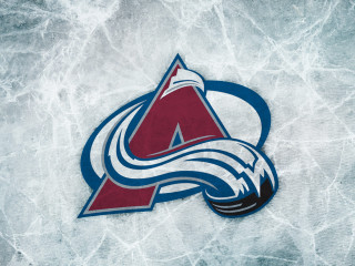 Avalanche hockey rink ice logo - the bottom of the logo free wallpaper