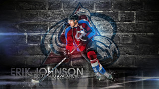 Hockey player red uniform brick - johnson free wallpaper