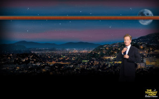 Man suit city night full - surrealism free wallpaper