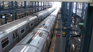 Train station trains platform person - a train station free wallpaper