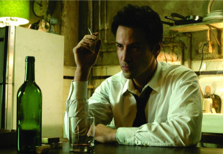 Man sitting table glass wine 3 - ben templesmith free wallpaper for desktop