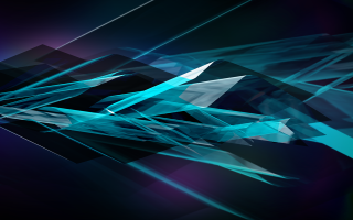 Blue abstract background black white 9 - a black triangle free wallpaper