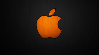 Apple logo black background light - darrell riche free wallpaper