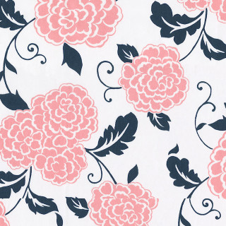 White pink flower black leaf - fabric free wallpaper for tablet