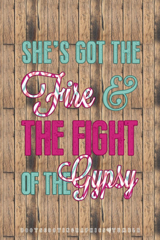 Wooden wall quote fire fight 2 - folk art free wallpaper for mobile