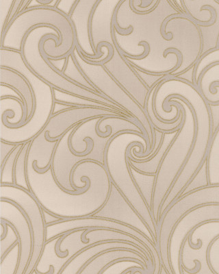 Beige white wallpaper swirl design - fine free wallpaper for mobile