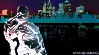 Man leather jacket city skyline 2 - his jacket free wallpaper
