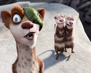 Cartoon character background two others - furry art free wallpaper