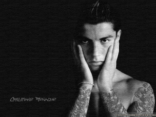 Man tattoos hands face looking - handsome free wallpaper for desktop