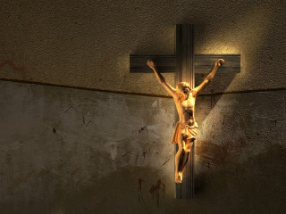 Cross jesus room wall light - radiant free wallpaper for desktop