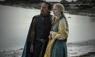 Man woman beach ocean water - christabel dennison free wallpaper