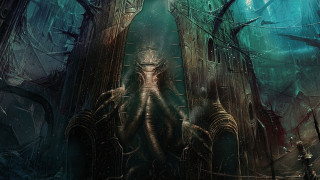Giant octopus forest head water - a giant octopus free wallpaper