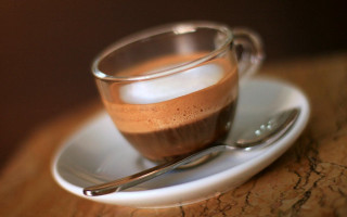 Coffee saucer spoon table brown - a saucer free wallpaper
