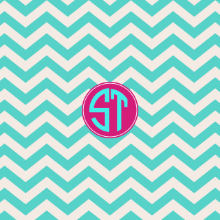 Pink blue monogrammed wallpaper circle - stuckism free wallpaper for tablet