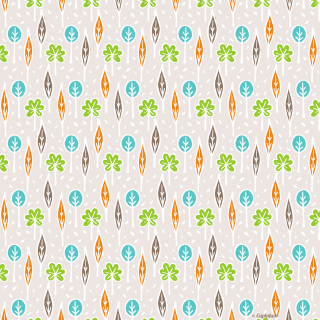 Leaves trees pattern gray background - free rain wallpaper for tablet