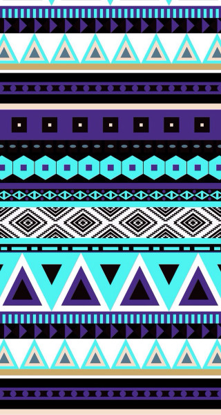 Blue purple pattern white background - stripe free wallpaper for mobile