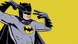 Batman man pointing hand up - heroic pose free wallpaper