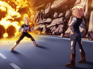 Two people road fireball rock - two person free wallpaper for desktop