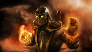 Man costume fireball demon face - arcane free wallpaper