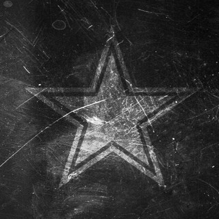 Star black scratches white symbolism - symbolism free wallpaper for tablet