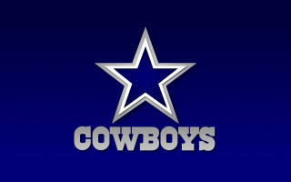Blue background silver star cowboys 3 - elite free wallpaper for desktop